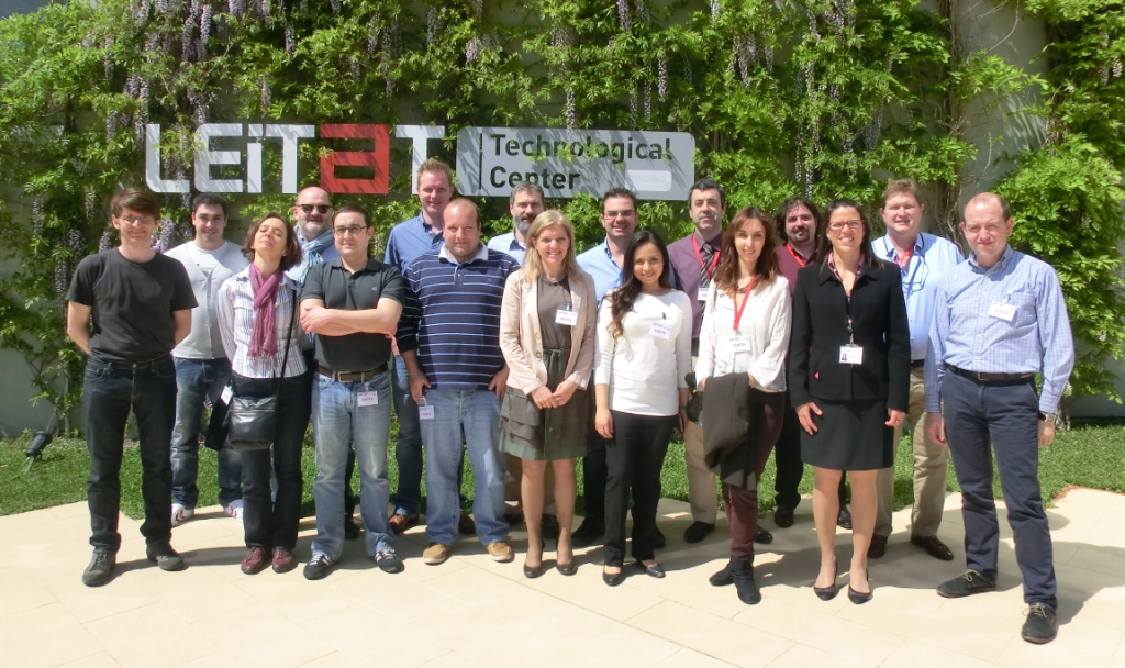 ASTUTE partners during the final meeting at LEITAT facilities (2014-04-09)