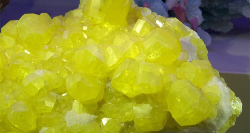 Sulfur Crystals ALISE