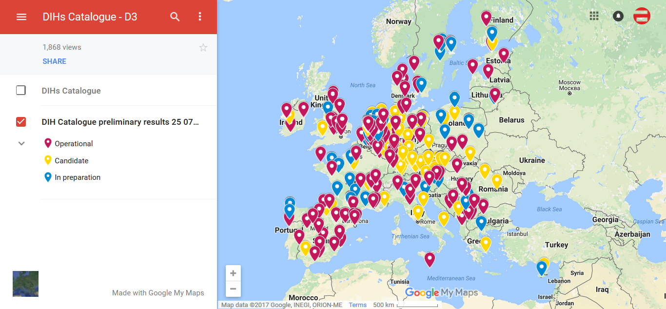 Digital Innovation Hubs Mappring Leitat's Projects Blog