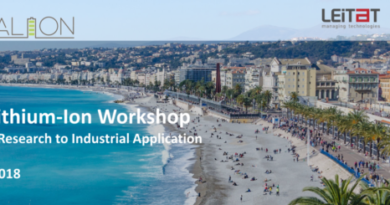 Agenda finalized! Register for the Beyond Lithium-Ion Workshop in Nice! 2 October 2018! Agenda finalized! Register for the Beyond Lithium-Ion Workshop in Nice! 2 October 2018!