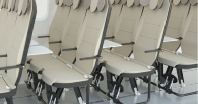 The sustainable airplane seat of the HAIRMATE project scores the most demanding frontal 10G crash test